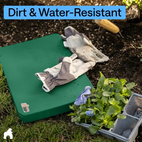 GORILLA GRIP® Extra Thick Foam Kneeling Pad for Gardening, 17.5x11 Grass - color: Grass