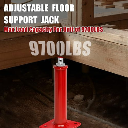 2 Pack House Floor Jacks,11"-16" Height Range, 9700Lbs Load