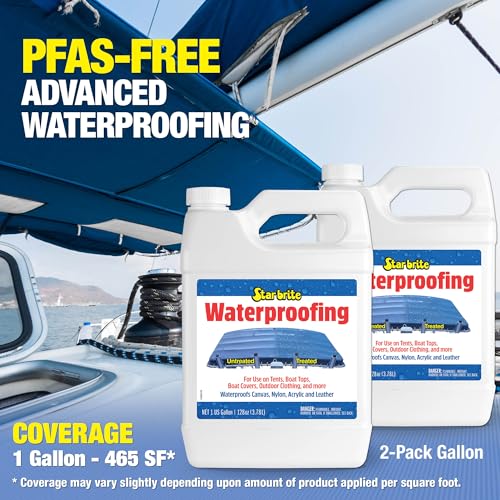 STAR BRITE Waterproofing - PFAS Free Spray & Stain Protection - color: 1 Gallon 2 Pack