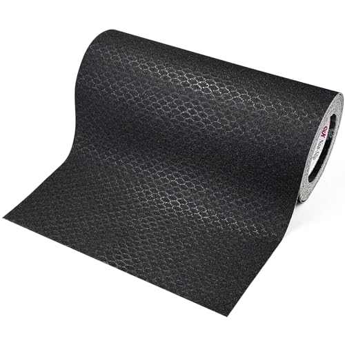 S&X Anti Slip Tape 12in x 33ft Grip Tape for Stairs & Ramps, Patterned - size: 12" x 33 FT
