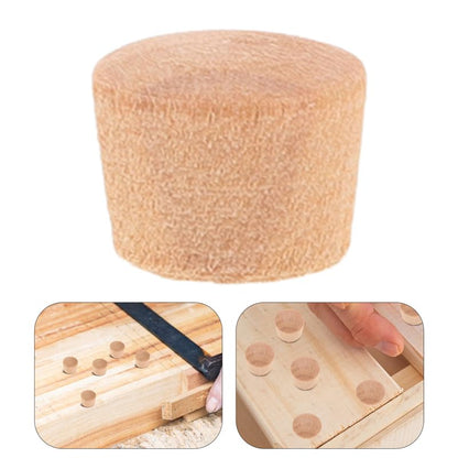 BESPORTBLE 50 Pack Wood Hole Plugs Wooden Plugs for Furniture Holes and Carpenter Bee Hole Filler Reusable Tapered Stopper Plug for Woodworking Projects