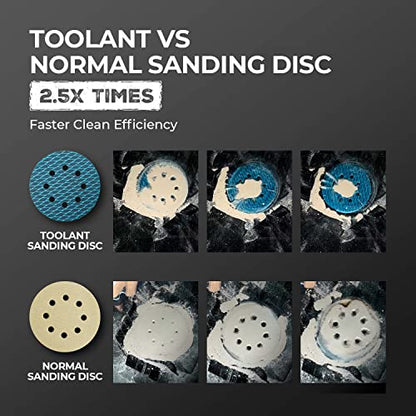 toolant Diamond Shape 5 Inch 60 Grit Sanding Discs, 50Pack - style: (5 inch)60 grit