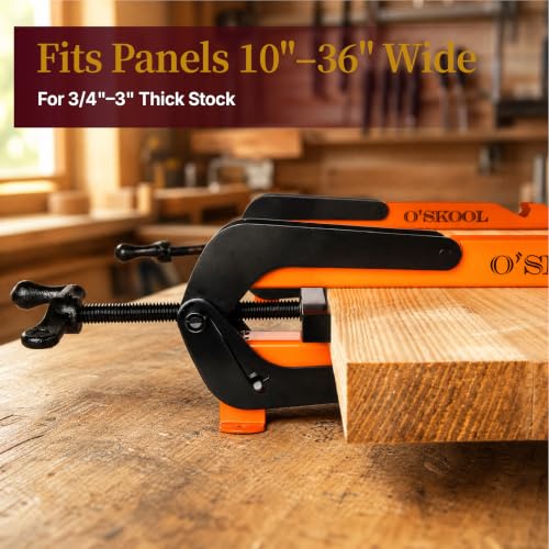 O'SKOOL 36 Inch Pressure Panel Clamps Steel System, 2 Pack
