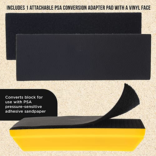 Dura-Gold Pro Series Rectangle 7-3/4" x 2-3/4" Hand Sanding Block Pad with - style: Rectangle
