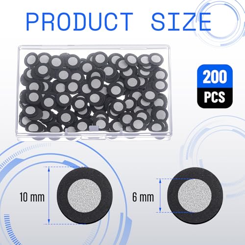 200 Pcs 3D Magnetic Scanner Marker, Inner 6.0 mm Outer 10 mm - size: Inner 6.0 mm Outer 10 mm