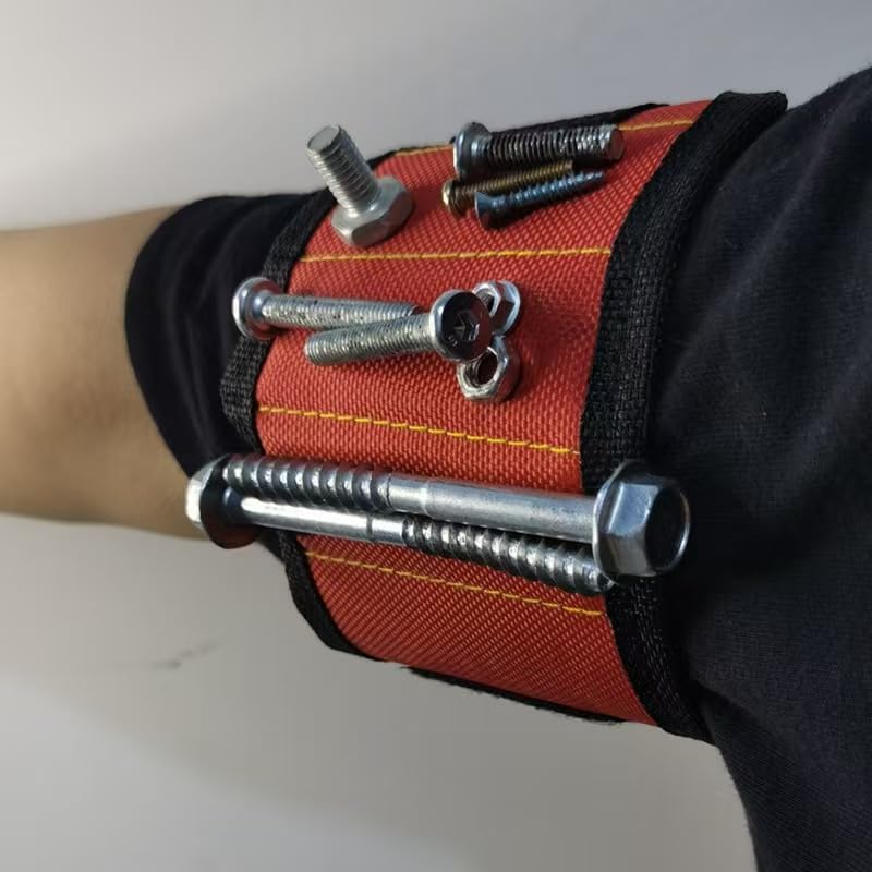 Vastar Magnetic Wristband Tool Belt, Black