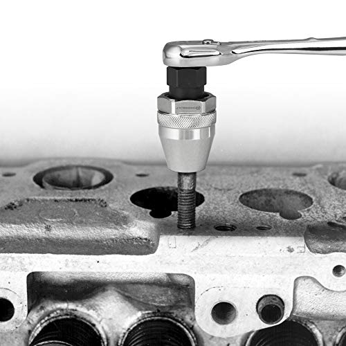 Powerbuil Stud Extractor, Remove Damaged Bolts, Grips and Removes Studes 1/4" to 1/2" or 6mm to 12mm, Compact for Tight Spaces, 3/8" Drive - ‎647794M (Pack of 2) - size: 1 Count (Pack of 2)