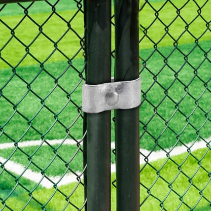 WRINGKIT 10 Pack Dog Kennel Clamps, 1-3/8" Chain Link Fence Panel Clamps