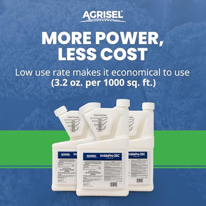 Agrisel ImidaPro 2SC/Midash 2SC Insect & Pest Control, 32 Ounces - size: 32 Ounces