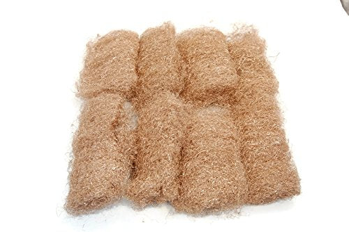 Rogue River Tools Bronze Wool Pads (8pc) - Coarse - style: Coarse