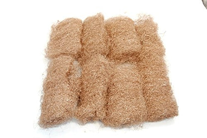 Rogue River Tools Bronze Wool Pads (8pc) - Coarse - style: Coarse