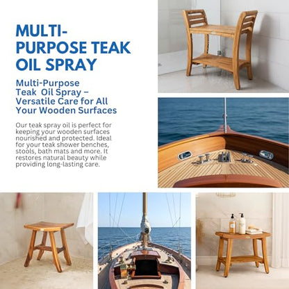 EcoDecors Loveable 1 Gal Teak Oil for Indoor & Outdoor Wood Care - style: Teak Oil
