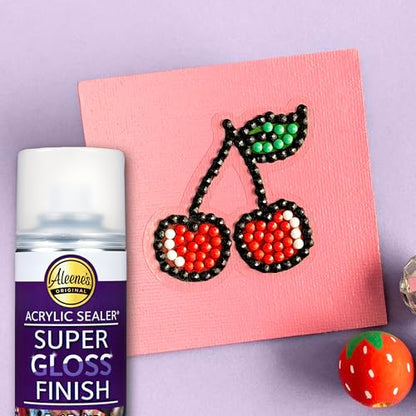 Aleene's Spray Acrylic Sealer, Super Gloss Clear Finish, 6 oz - color: Super Gloss