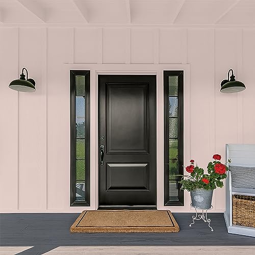 Glidden Total Exterior Paint & Primer All-in-One, Subdued/Red, Flat, 1 Gallon - color: Subdued, size: 128 Fl Oz (Pack of 1)