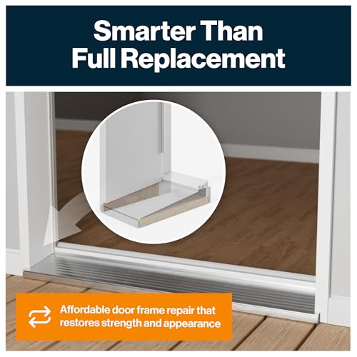 Rot Repair Kit for Exterior Door Frame, (6 9/16) - color: 6 9/16