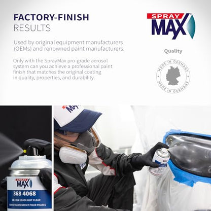 SprayMax 2K 2in1 Headlight Clear Coat | Headlight Restoration Spray