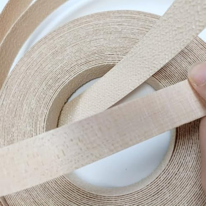 Maple Wood Veneer Edge Banding Roll 3/4 inch,Preglued Iron-On Veneer Edging,Hot Melt Self Adhesive Edgebanding Strip,Flexible Wood Tape for Cabinet Repair Furniture (3/4'' ×50') - size: 3/4'' ×50'