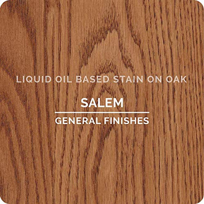 General Finishes Oil Based Penetrating Wood Stain, 1 Quart, Salem - color: Salem, size: 1 Quart