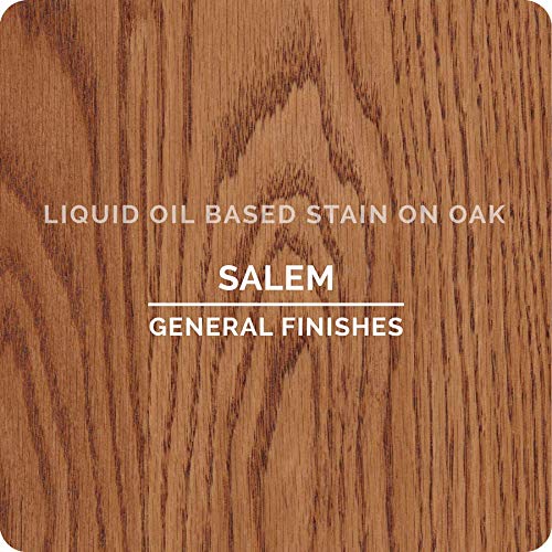 General Finishes Oil Based Penetrating Wood Stain, 1 Quart, Salem - color: Salem, size: 1 Quart