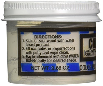 3.68 oz Color Putty 200 White Waterborne Putty - color: White