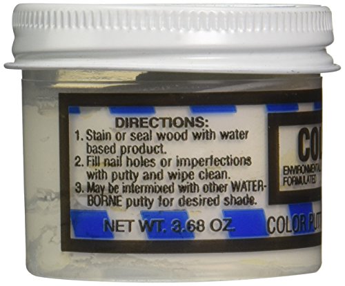 3.68 oz Color Putty 200 White Waterborne Putty - color: White