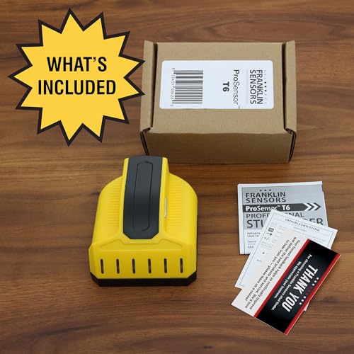 Franklin Sensors ProSensor T6 6-Sensor Stud Finder Wall Scanner - size: Small