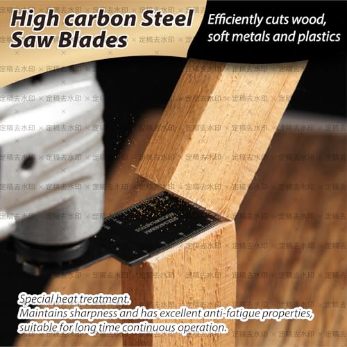 104 PCS Oscillating Saw Blades Professional Universal Wood Multitool Blades - size: 104PCS