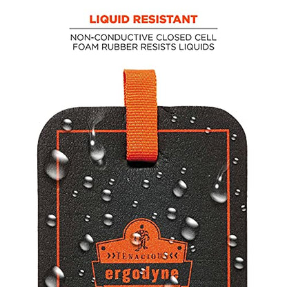 Ergodyne - 18365 ProFlex 365 Mini Kneeling Pad, 4" x 6" x 1", Black - style: Pad