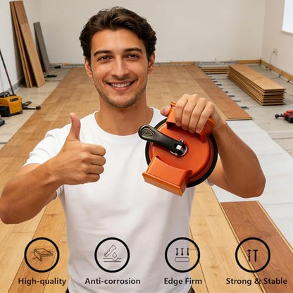 Floor Gap Repair Tool, URABLAZ Floor Gap Fixer Tool with 2PCS Felt Pads
