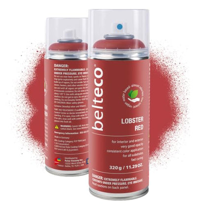 Lobster Red Spray Paint | Water-based Spray Paint Red - color: Candy Red, size: 11.29 Ounce (Pack of 1)