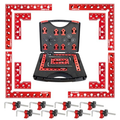 Corner Clamps for Woodworking, 8-Pack 90 Degree Right Angle Clamps