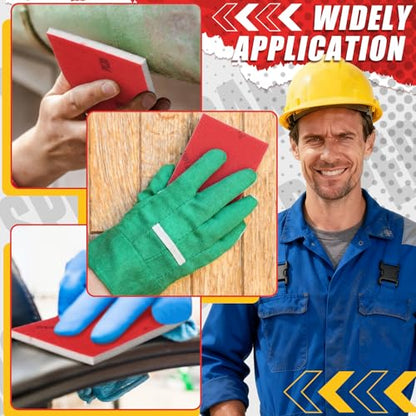 48 Pcs Sanding Sponge 3x4 Inch 120/180/240/320/400/600/800/1000/1200/1500/2000/2500 Grit Sandpaper Assortment, Wet/Dry Sandpaper,Reusable Sanding Blocks for Wood, Metal, Drywall,Polishing