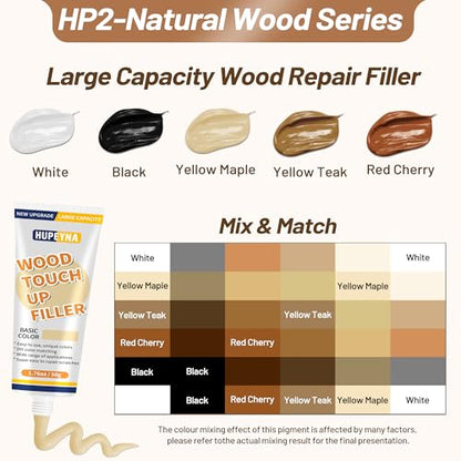 Hupeyna Wood Repair Kit, Wood Furniture Repair Kit - Natural Wood Series - color: Natural Wood Series