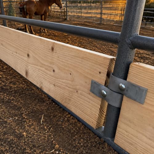 8 Pack Wood Panel Clamps, Horse Panel Clamps Fit 1-3/8" Livestock Panels