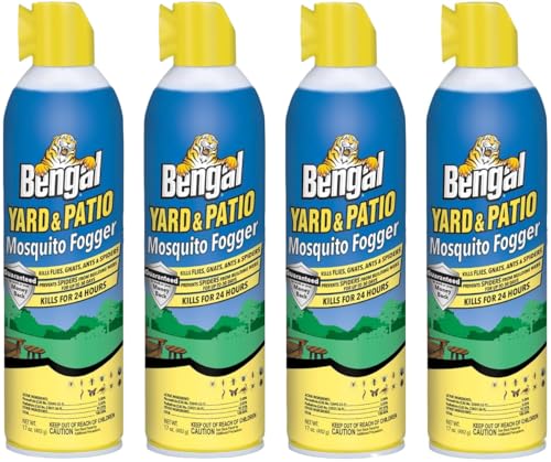 Bengal Yard and Patio Mosquito Fogger - 17 oz Can, 4 Pack - size: 4 Pack