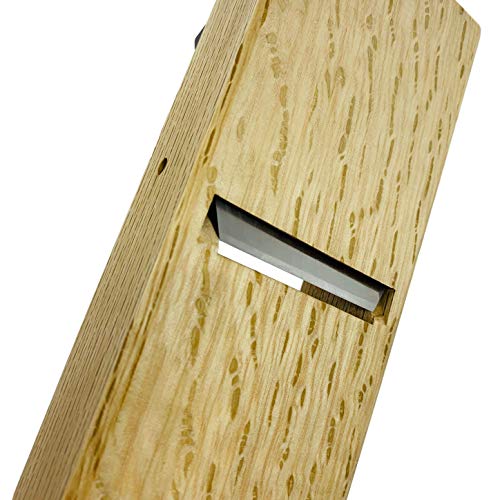 KAKURI Japanese Large Hand Plane 60mm, Woodworking Block Plane 10.2" x 3"