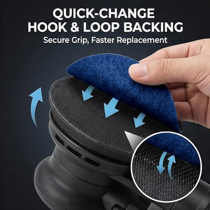 50 Pcs 2" Wet Dry Sandpaper, 7000 Grit, Hook & Loop - style: 7,000 Grit