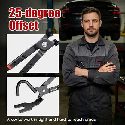 WISEUP Exhaust Hanger Removal Tool – Heavy-Duty Pliers