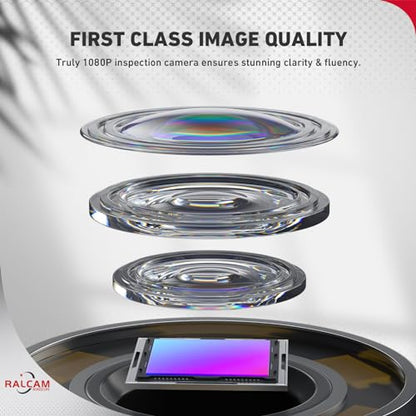 Ralcam Two-Way Articulating Borescope for iPhone&Android - size: 0.33-3.3FT