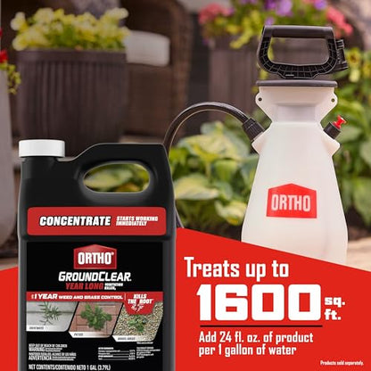 Ortho GroundClear Year Long Vegetation Killer2 Concentrate, 1 gal. - size: 1 gal., style: Concentrate