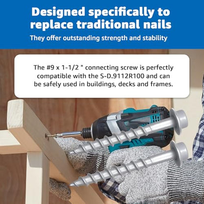 Joist Hanger Screws #9 x 1-1/2" Compatible with Simpson Strong-Tie Screw