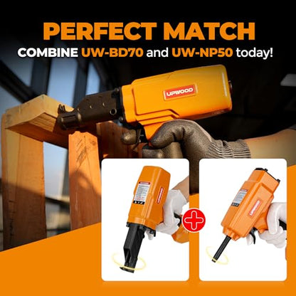 Air Nail Puller Nail Remover Pneumatic Denailer Tool for Recycled Wood Fence Pallet (Ideal for soft or medium-hard woods) - style: BD70 Nail Remover