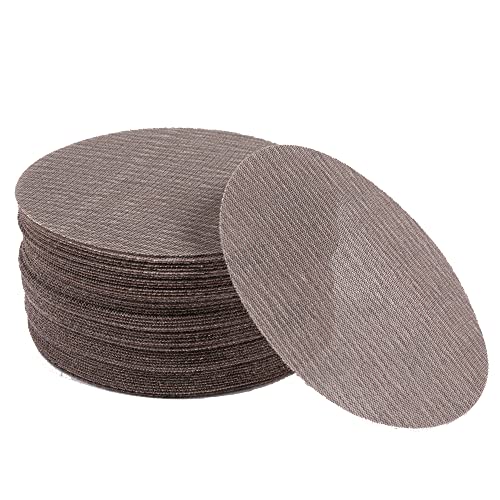 50-Pack 6" Ceramic Alumina Mesh Sanding Discs, 150 Grit Hook & Loop - style: P150 - 6 inch