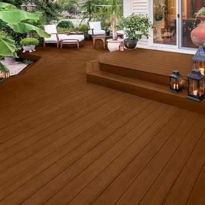 Olympic Wood Protector 1 gal. Cedar Solid Exterior Stain Plus Sealer in One - color: Cedar