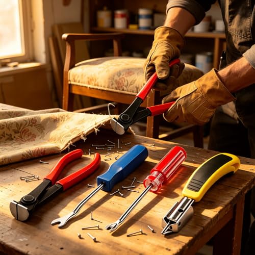 8 Pack Upholstery Staple Remover Tack Puller Nail Remover Tool Set - size: 8 pcs