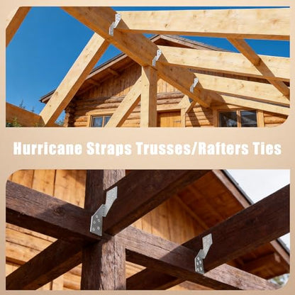 30 Pack Right Size Hurricane Straps Tie Brackets - size: Right Side