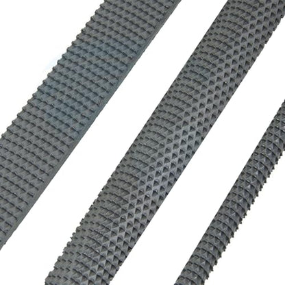 TOLSEN 3pcs Carbon Steel Rasp File Set Grinder Half Round Flat Wood Woodwork