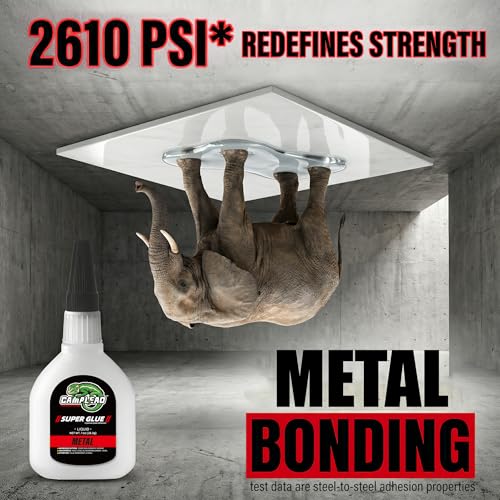 Metal Super CA Glue 1oz +1g Kit for Stainless Steel Aluminum - style: Metal Glue