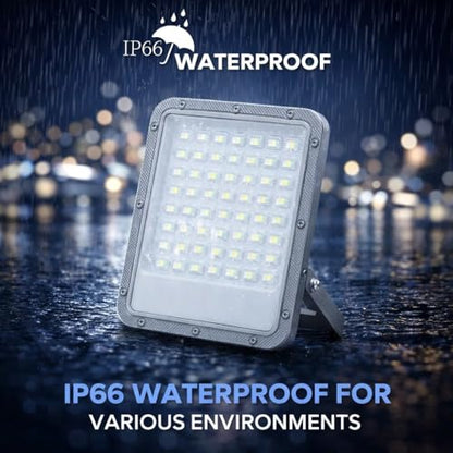 150W LED Flood Light Outdoor, 110-277V Commercial & Residential LED Lights IP66 Waterproof, 6500K Daylight White, 16500LM, Energy Efficient Flood Outdoor Lights, Plug-in LED Flood Lights, 2 Pack - size: 150W-2Pcs
