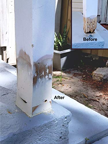 Abatron WoodEpox Kit - 2 Gallon - 2-Part Structural Epoxy Adhesive and Wood Hardener - Wood Filler Putty - size: 256 fluid ounce